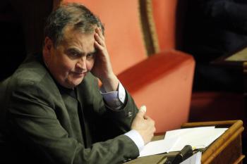 Roberto Calderoli, ideatore del Porcellum