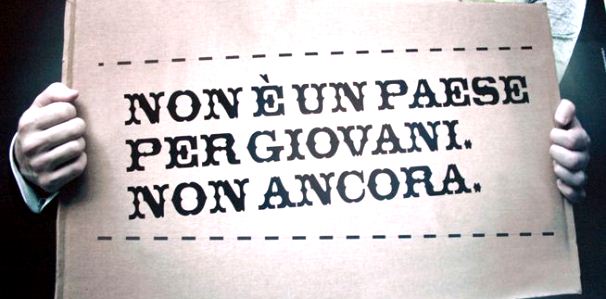 Non è un paese per giovani