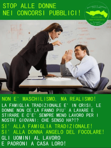 Pure le femministe saranno d'accordo